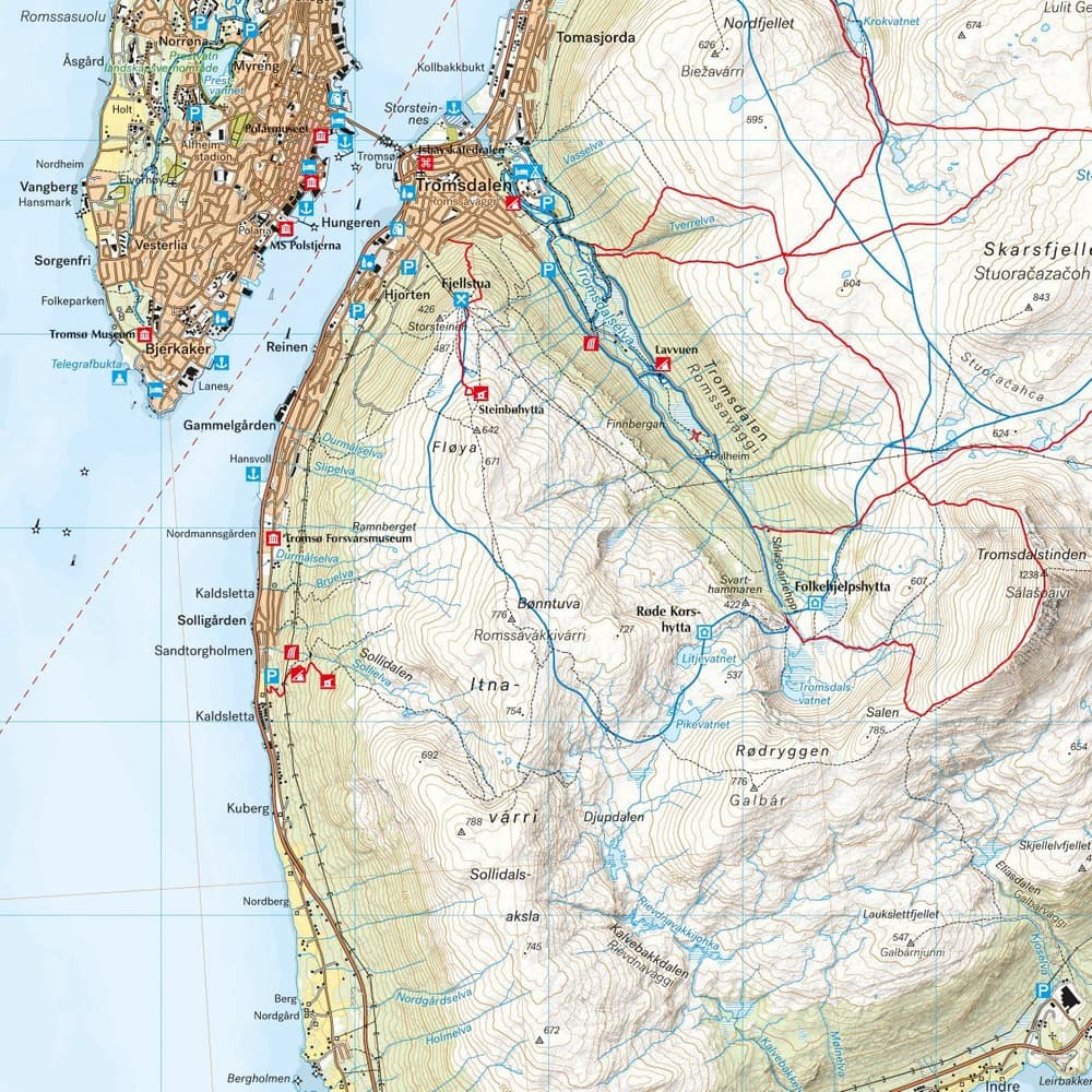 Turkart Tromsø 1:50 000, view: 2