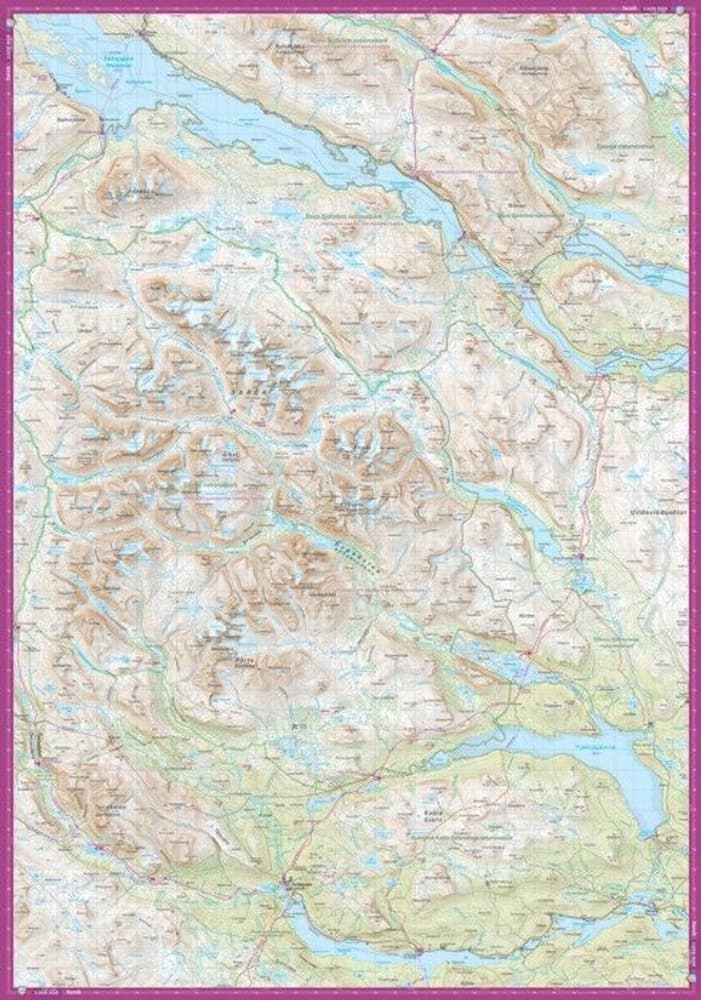 Sarek & Padjelanta 1:100000, view: 2