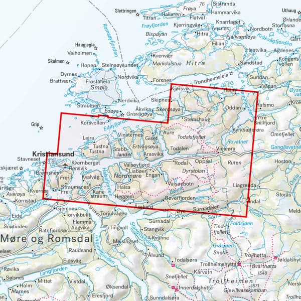 Turkart Fjordruta 1:50 000, view: 4