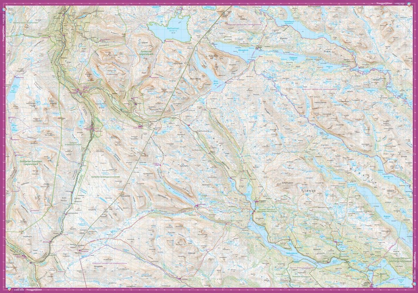 Arjeplogsfjällen 1:100000, view: 2