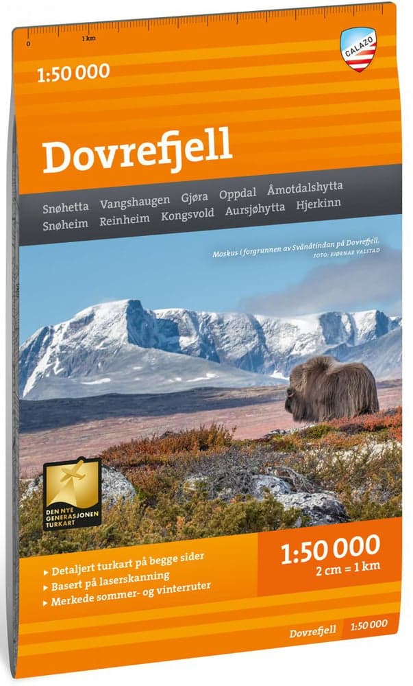 Turkart Dovrefjell 1:50 000, view: 0