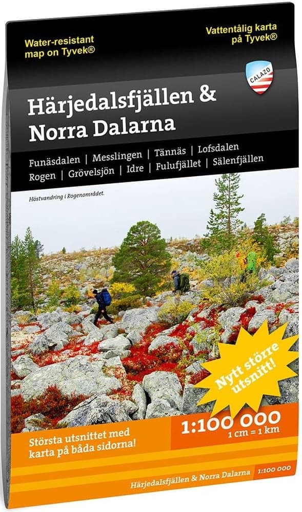 Härjedalsfjällen 1:100000, view: 0