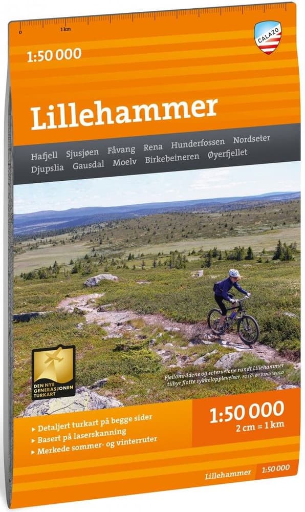 Turkart Lillehammer 1:50 000, view: 0