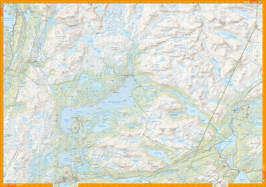 Turkart Børgefjell 1:50 000, view: 3