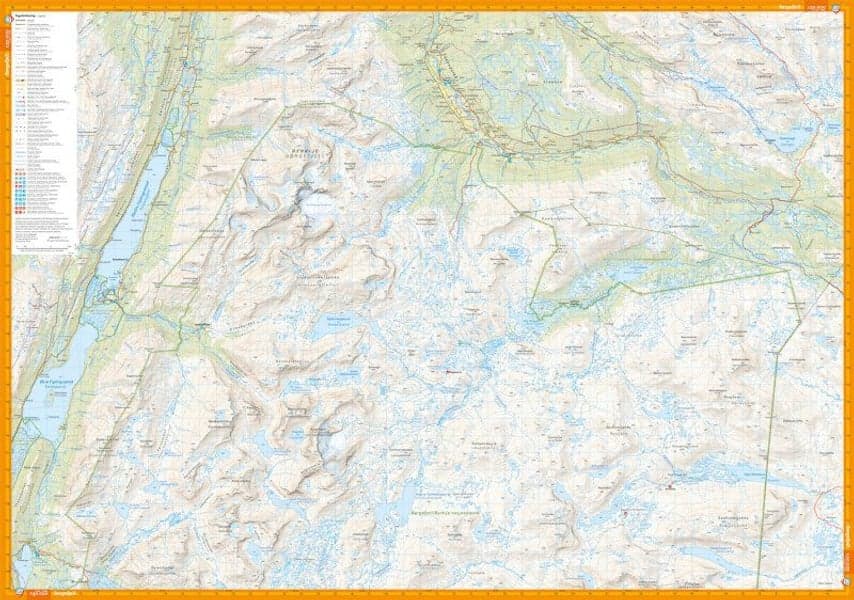 Turkart Børgefjell 1:50 000, view: 4