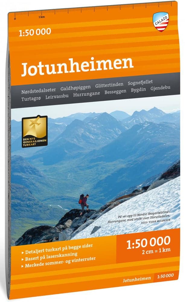Turkart Jotunheimen 1:50 000, view: 0