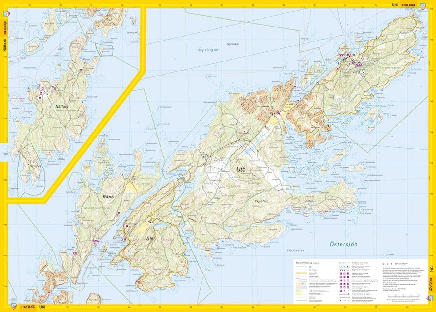 Stigkarta Utö & Ornö 1:25.000, view: 4