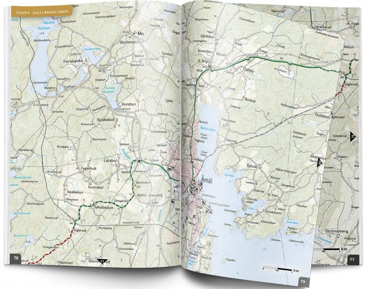 Cykelatlas Vänerleden 1:50 000, view: 1