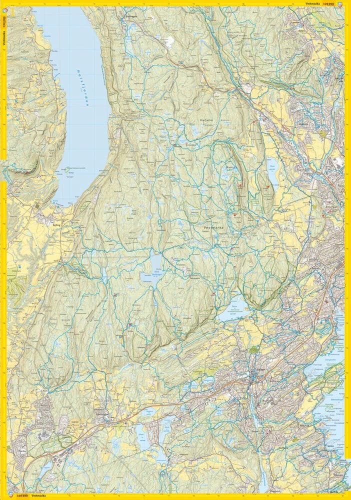 Stikart Oslo: Vestmarka 1:20.000, view: 2