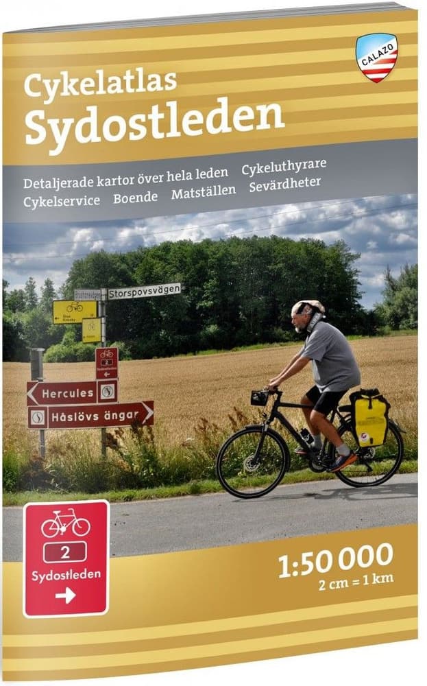 Cykelatlas Sydostleden 1:50 000, view: 0
