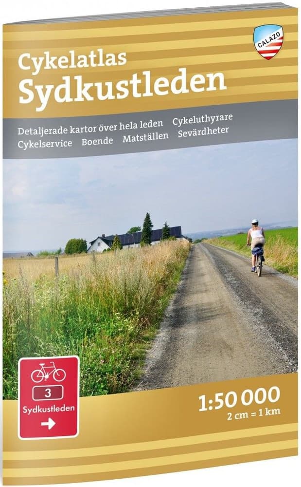 Cykelatlas Sydkustleden 1:50 000, view: 0