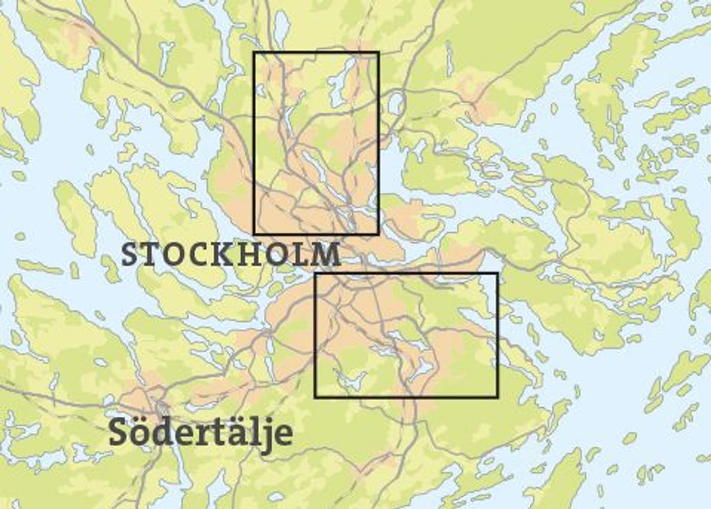 Skridskokarta Stockholm 1:30 000, view: 1
