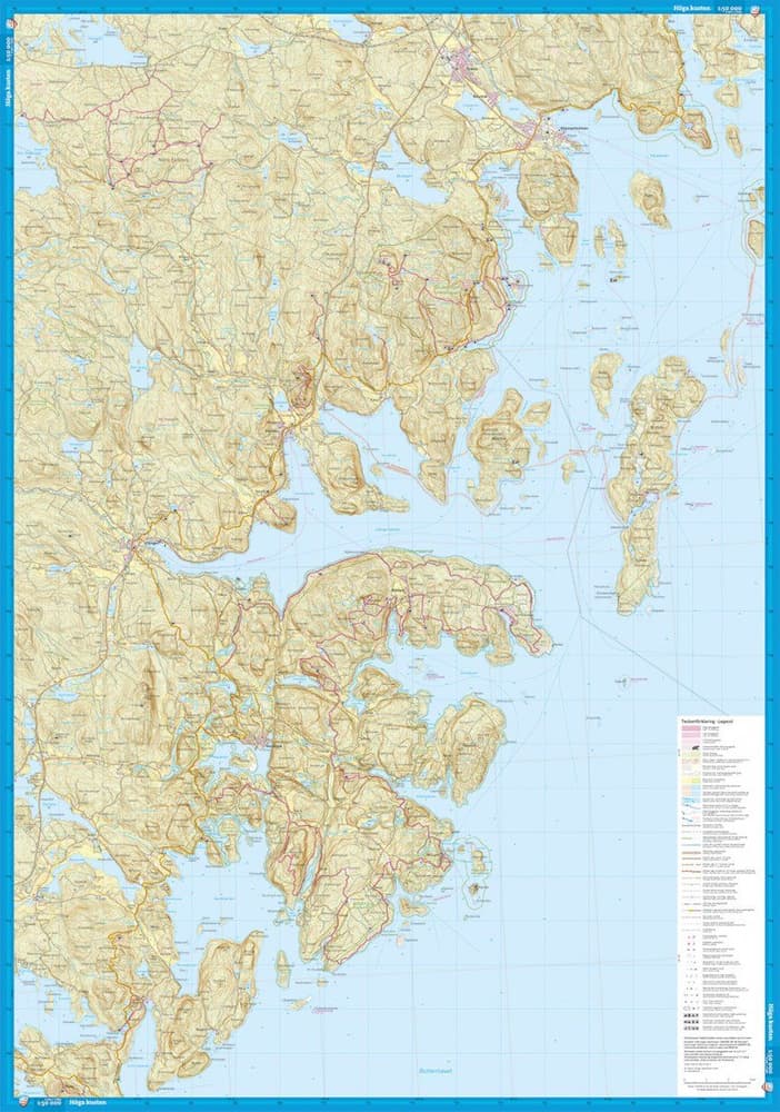 Sjö- & Kustkarta Höga kusten, view: 2