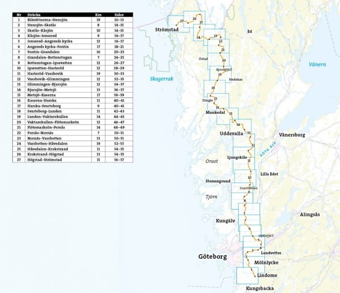 Friluftsatlas Bohusleden 1:50.000, view: 2