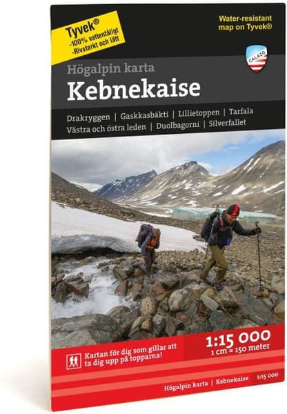Högalpin Karta Kebnekaise 1:15 000, view: 0