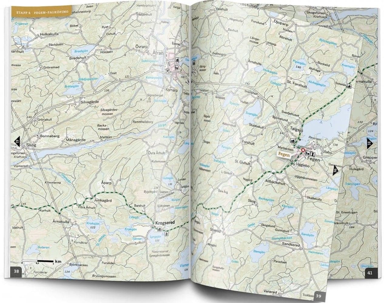 Cykelatlas Ätradalsleden 1:50 000, view: 1