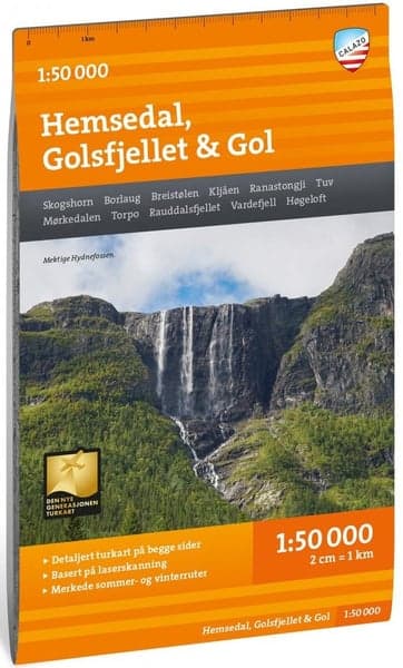 Turkart Hemsedal, Gol & Geilo 1:50 000, view: 0