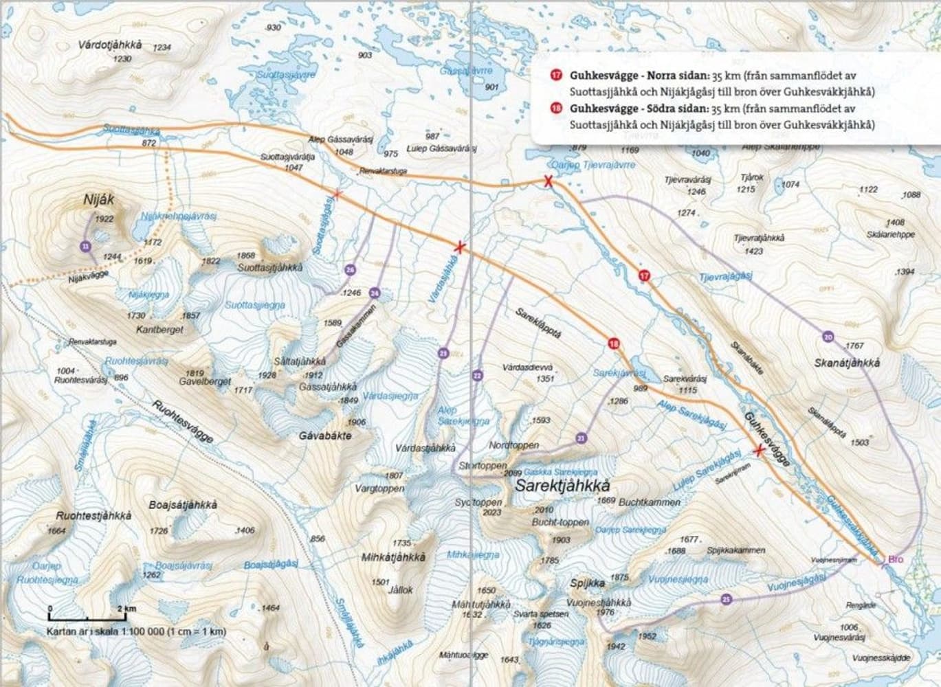 Fjällvandra i Sarek 2:a upplagan, view: 8