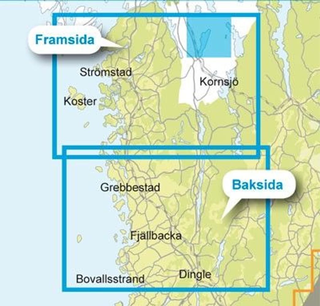 Sjö- & Kustkarta Norra Bohuslän, view: 1