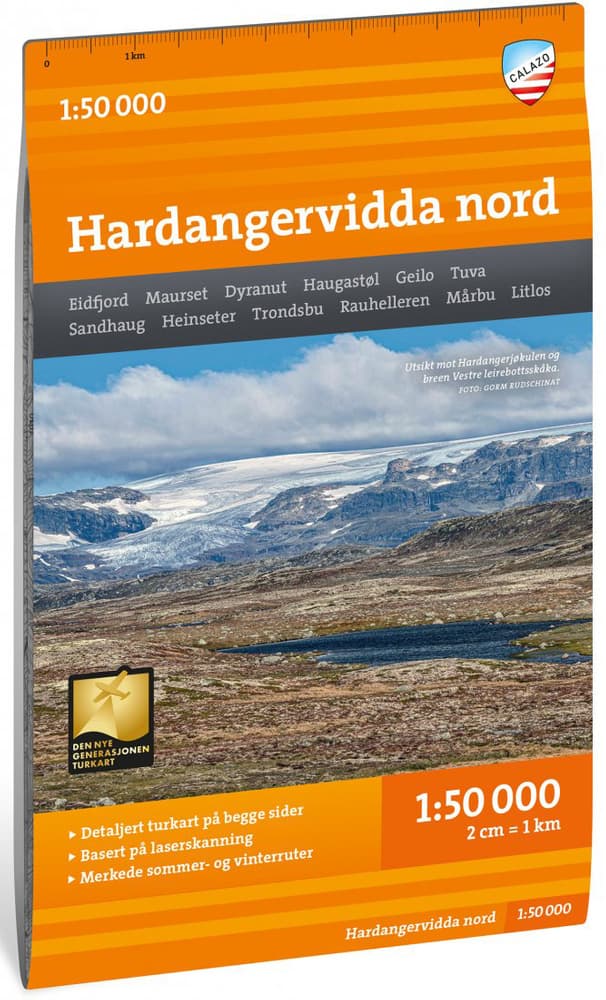 Turkart Hardangervidda nord 1:50 000, view: 0