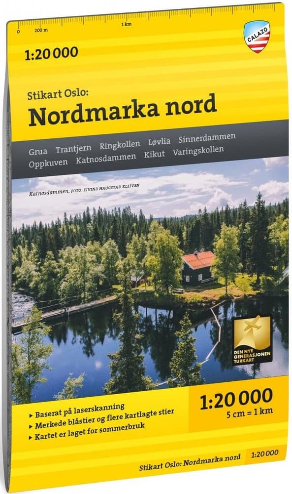 Stikart Oslo: Nordmarka nord 1:20.000, view: 0