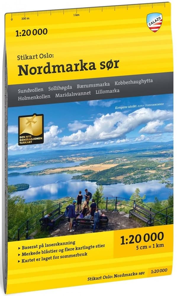 Stikart Oslo: Nordmarka sør 1:20.000, view: 0