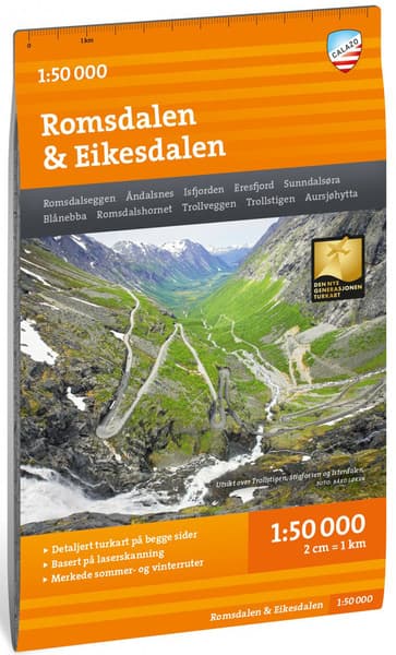 Turkart Romsdalen & Eikesdalen 1:50 000, view: 0