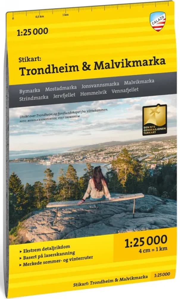 Stikart Trondheim & Malvikmarka 1:25 000, view: 0