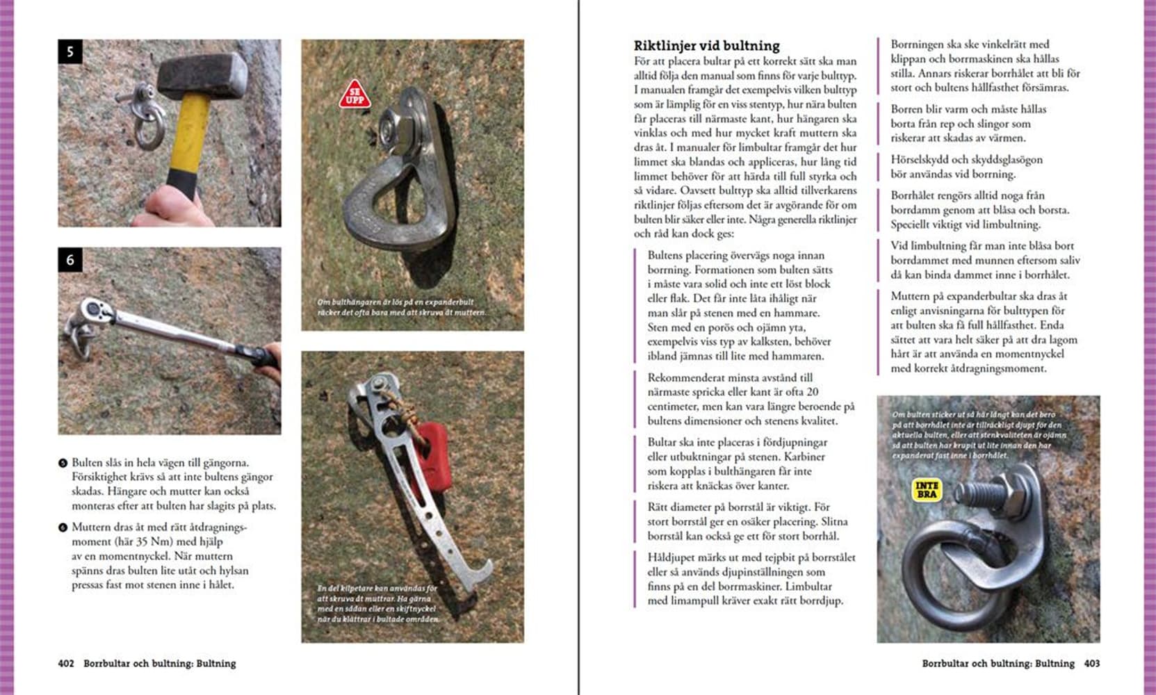 Avancerad klättring och repteknik, view: 9