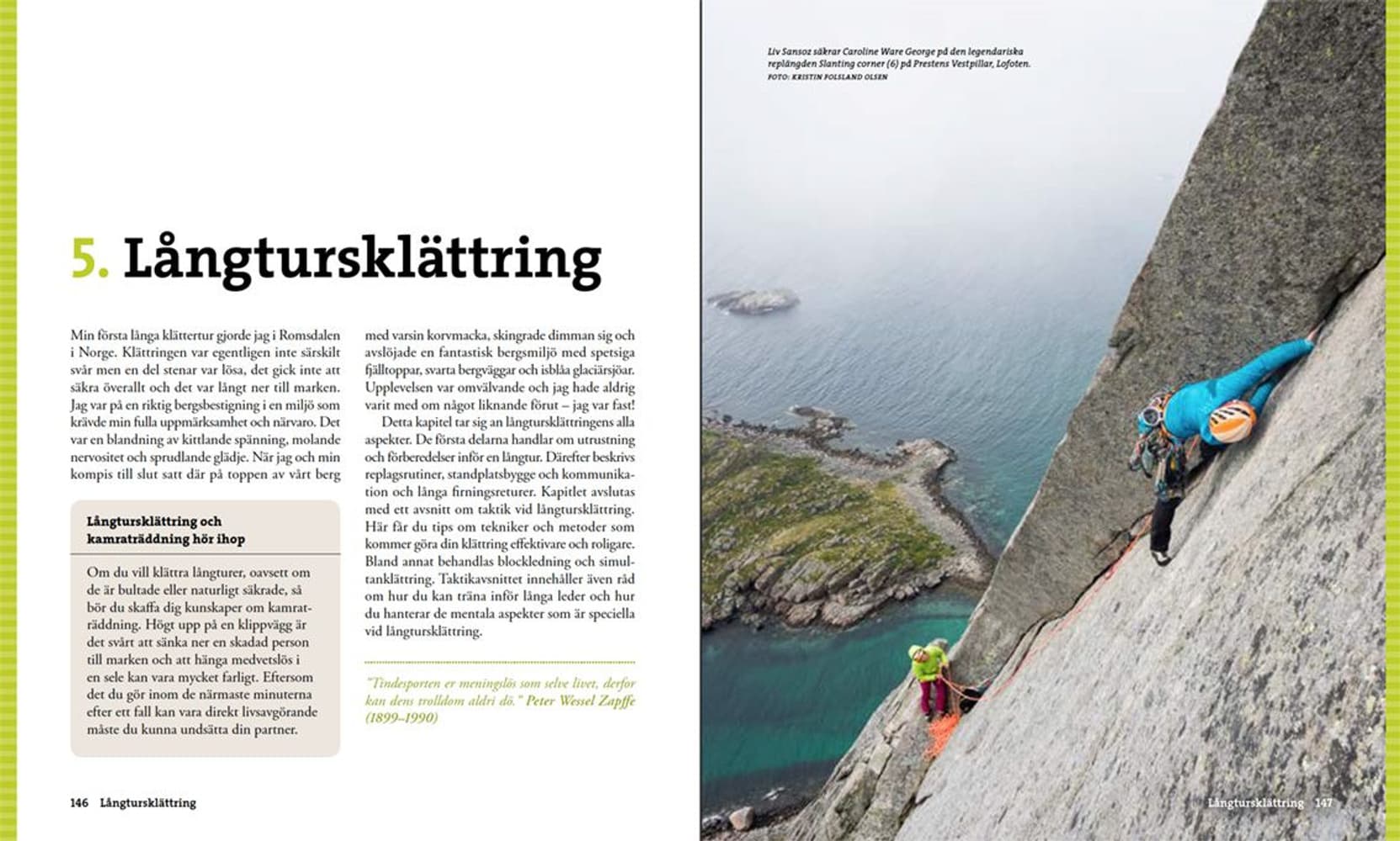 Avancerad klättring och repteknik, view: 6