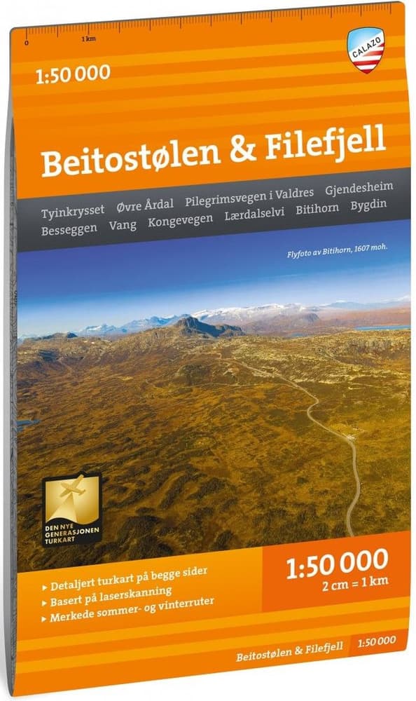 Turkart Beitostølen & Filefjell 1:50 000, view: 0