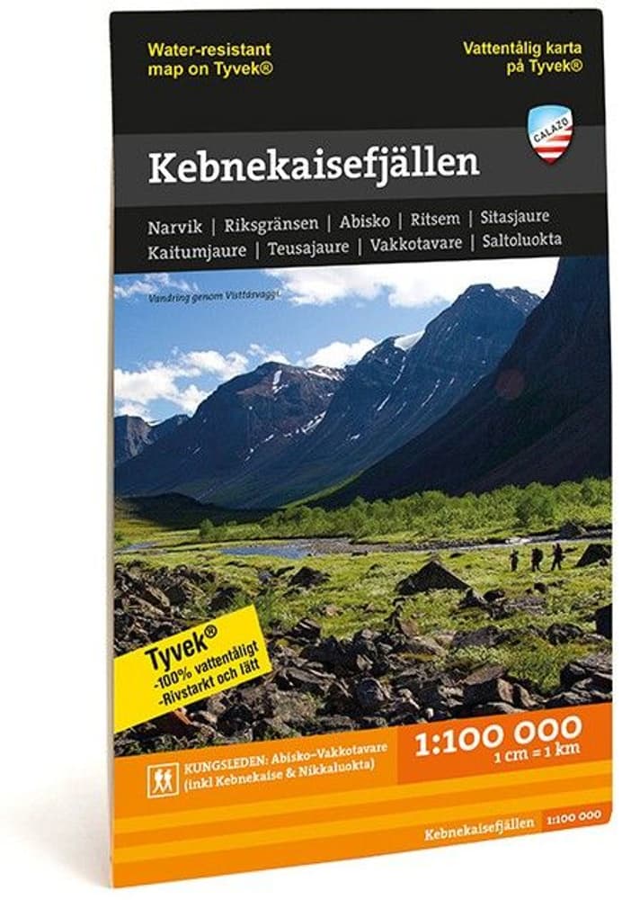 Fjällkarta Kebnekaisefjällen 1:100 000, view: 0