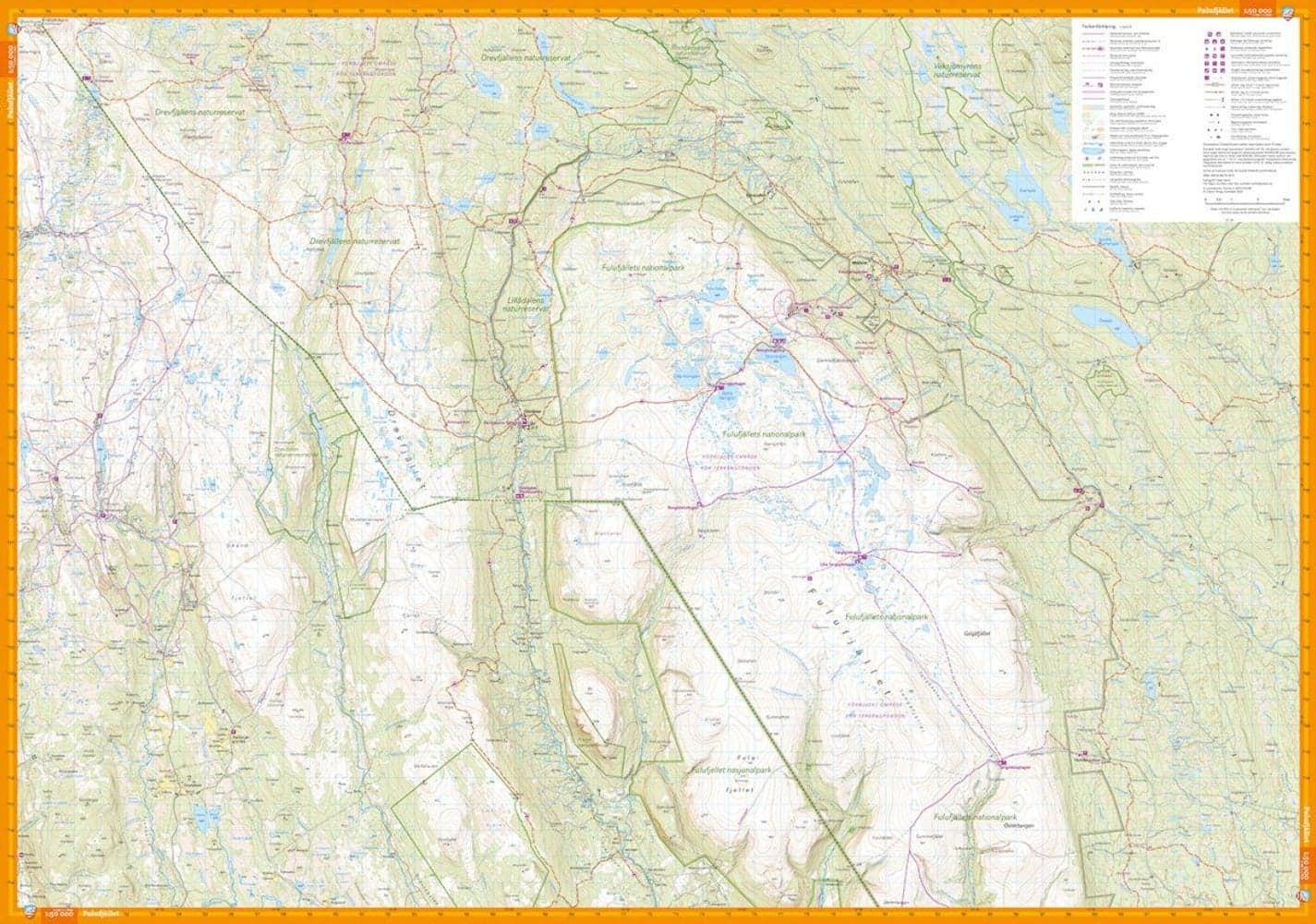 Fjällkarta Sälen & Fulufjället 1:50 000, view: 2