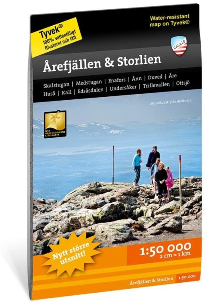Fjällkarta Årefjällen Storlien 1:50 000, view: 0