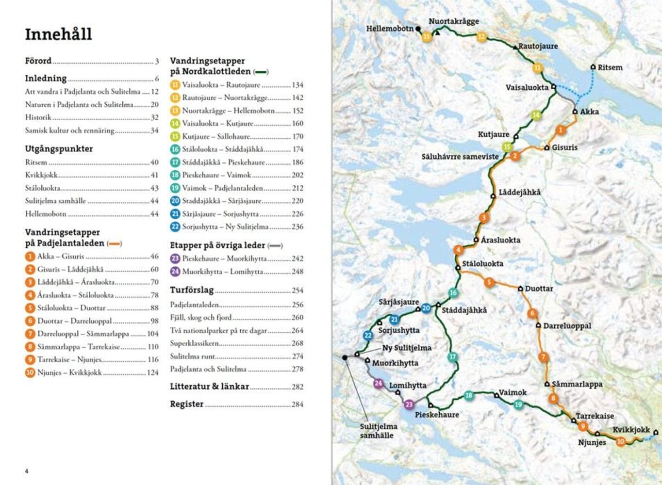Fjällvandra i Padjelanta och Sulitelma, view: 1