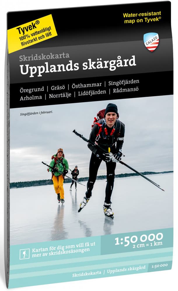 Skridskokarta Upplands skärgård 1:50 000, view: 0