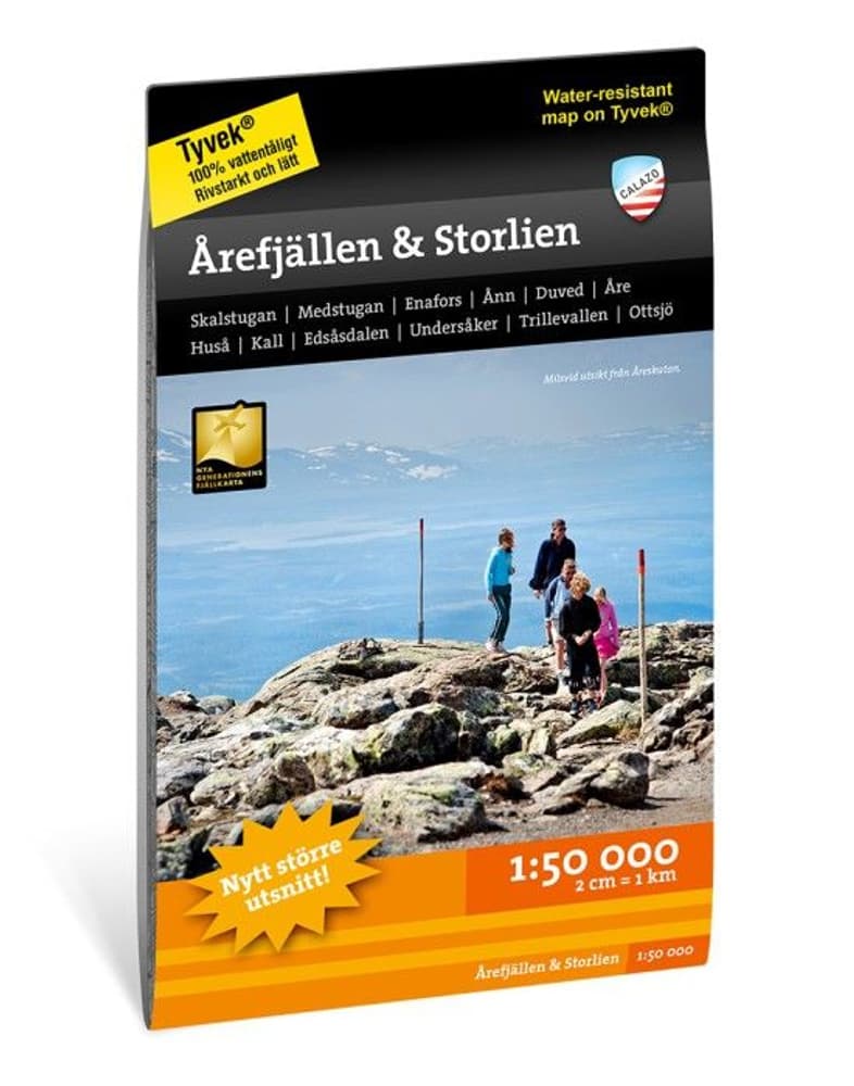 Fjällkarta Årefjällen & Storlien 1:50.000, view: 0