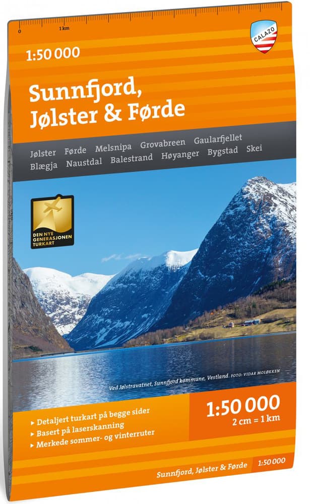 Turkart Sunnfjord, Jølster & Førde 1:50 000, view: 0