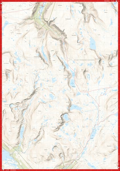 Høyfjellskart Dovrefjell: Snøhetta 1:25 000, view: 3