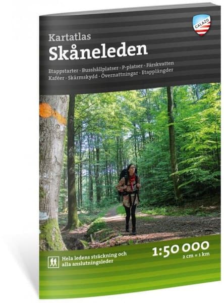 Friluftsatlas Skåneleden 1:50 000 3:e upplagan, view: 0