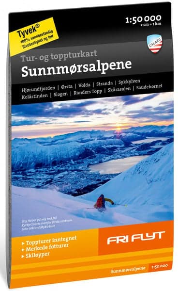 Tur- og toppturskart: Sunnmørsalpene 1:50 000, view: 0