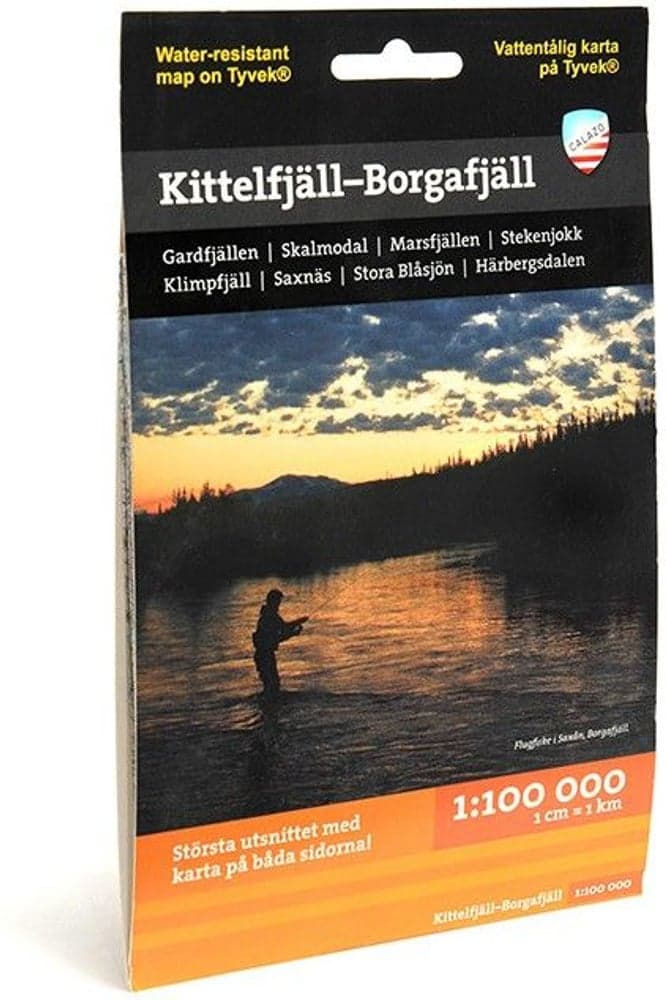 Fjällkarta Kittelfjäll - Borgafjäll 1:100 000, view: 0