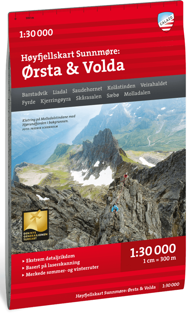 Høyfjellskart Sunnmøre: Ørsta & Volda 1:30 000, view: 0