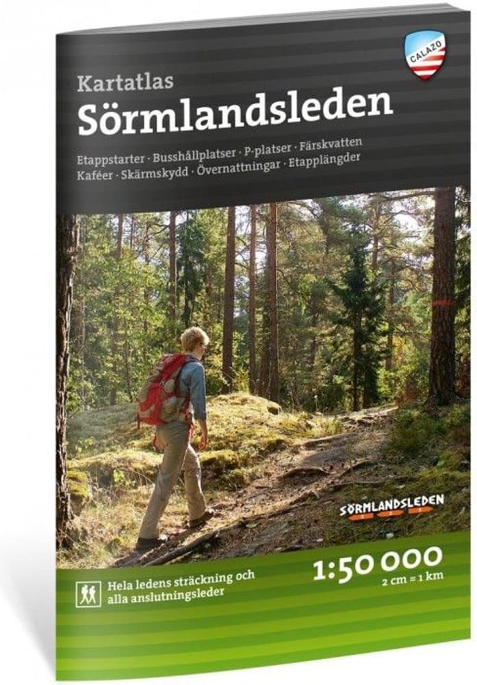 Friluftsatlas Sörmlandsleden 1:50.000 2:a Upplagan, view: 0