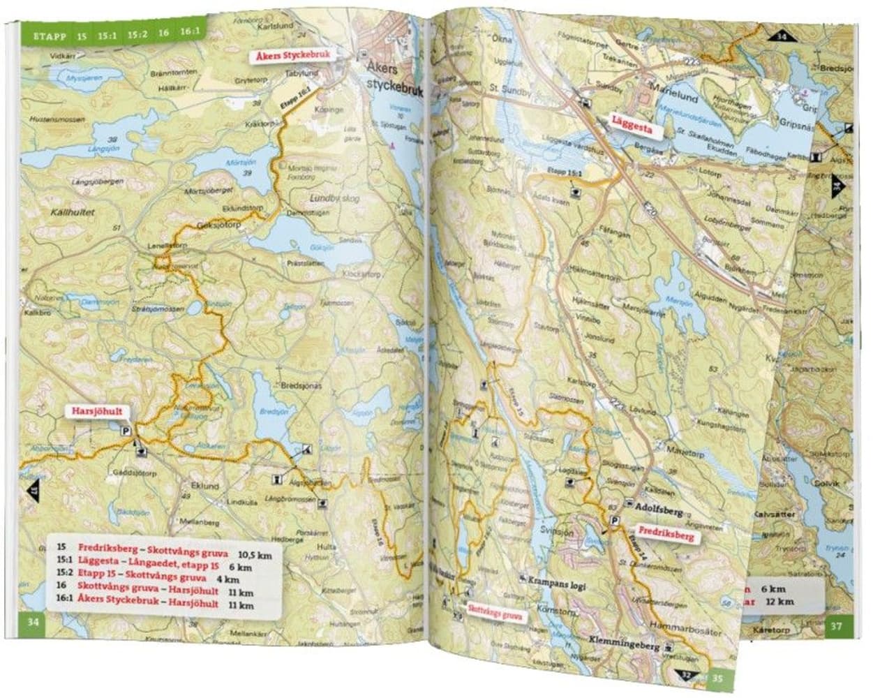 Friluftsatlas Sörmlandsleden 1:50 000 3:e upplagan, view: 1