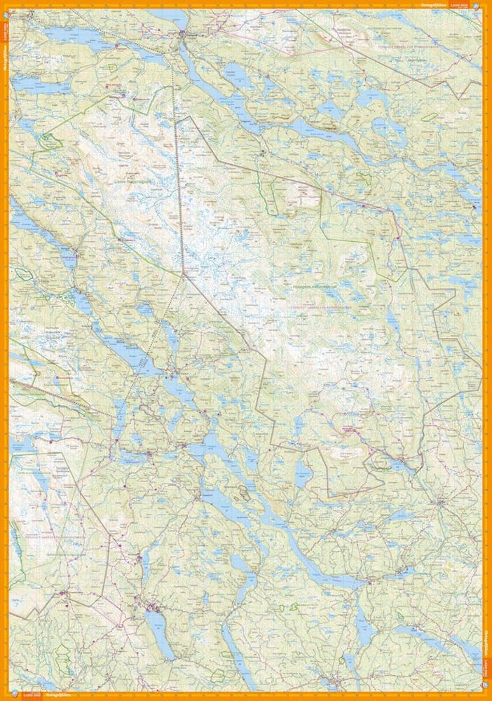 Gäddede, Hotagsfjällen & Skäckerfjällen 1:100000, view: 1