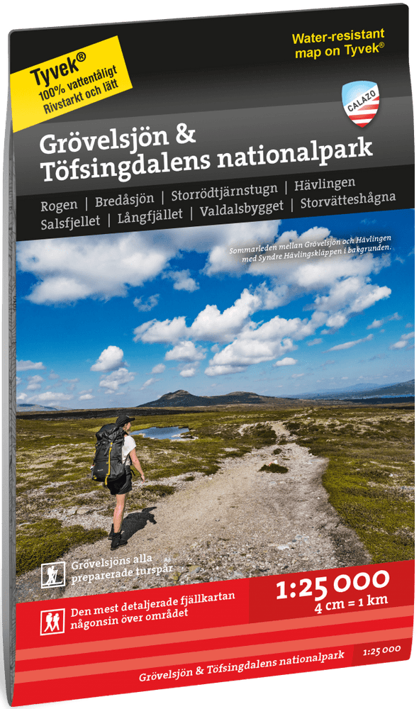 Grövelsjön & Töfsingdalens nationalpark 1:25 000, view: 0