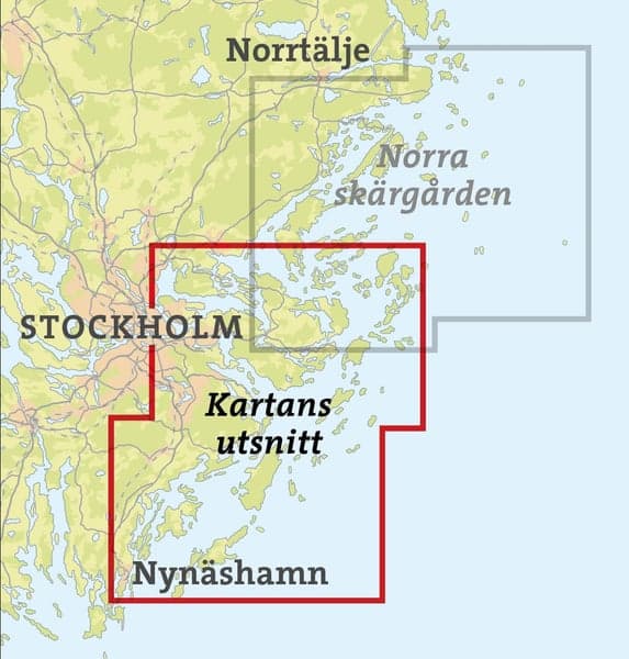 Skridskokarta Stockholms skärgård södra 1:50 000, view: 2