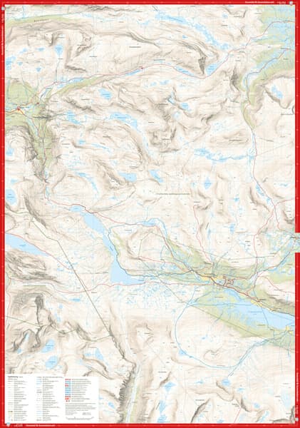 Høyfjellskart Trollheimen: Sunndal & Innerdalen 1:25 000, view: 2