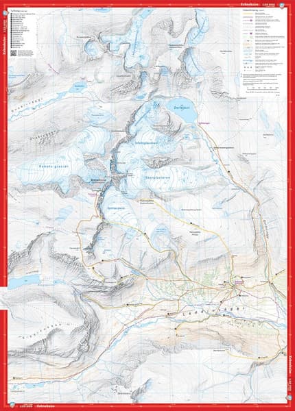 Kebnekaise – vandringsguide och högalpin karta 1:15 000, view: 3